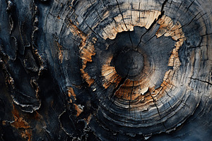 Old wooden tree cut surface, a Nature Photo by AlyaAnd
