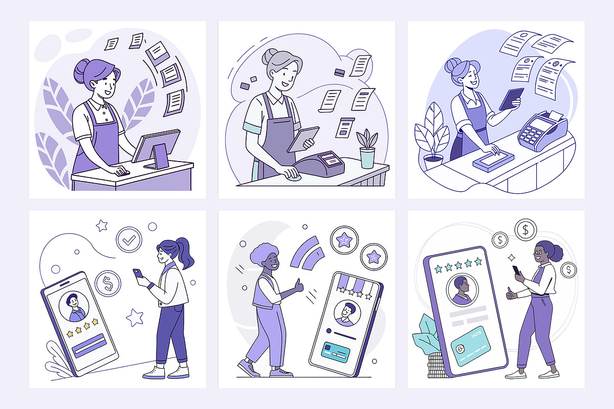 Smart Finance – Fintech Illustration, a Finance Illustration by ZP Design (Photo 3 of 6)