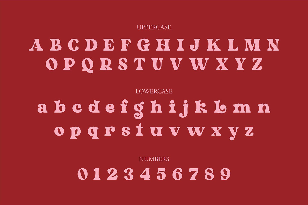 NCL Kerih Moady - Retro Groovy, a Serif Font by Enxyclo Studio (Photo 5 of 15)