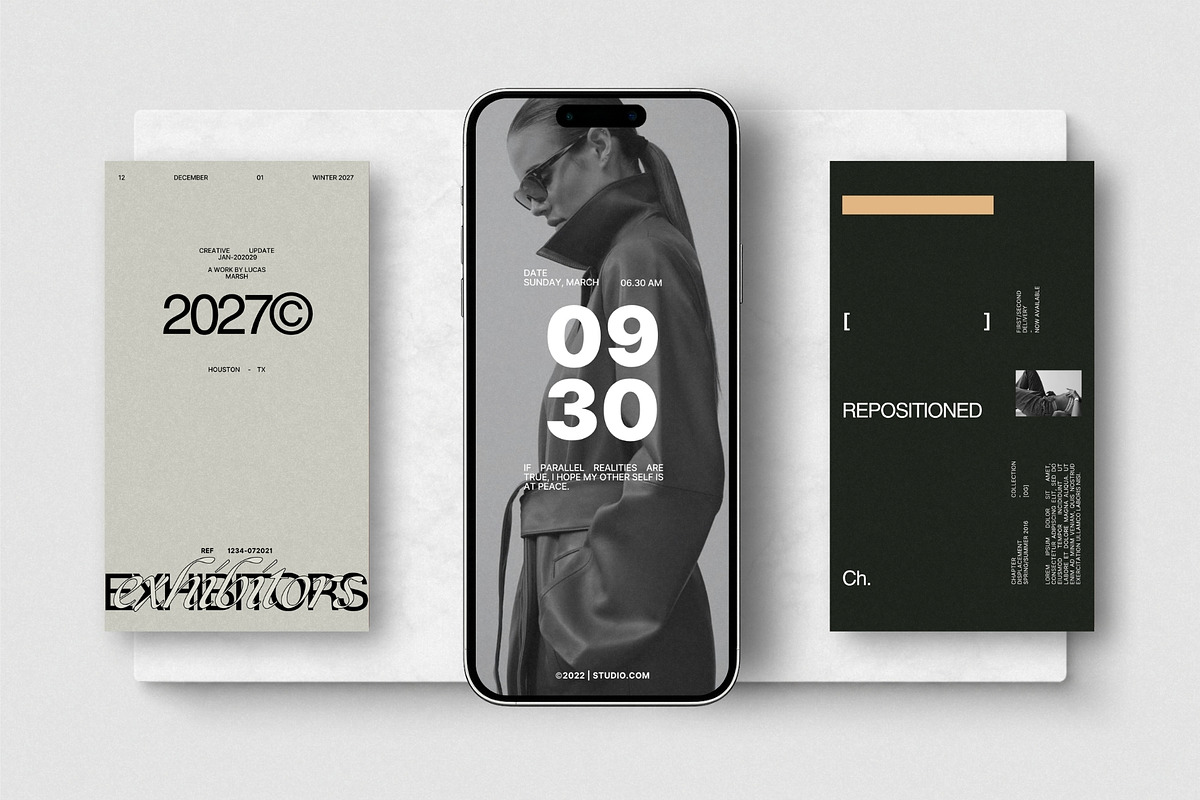 ZORA | Instagram STORIES Bundle, a Social Media Template by The Aesthetic Studio (Photo 4 of 10)