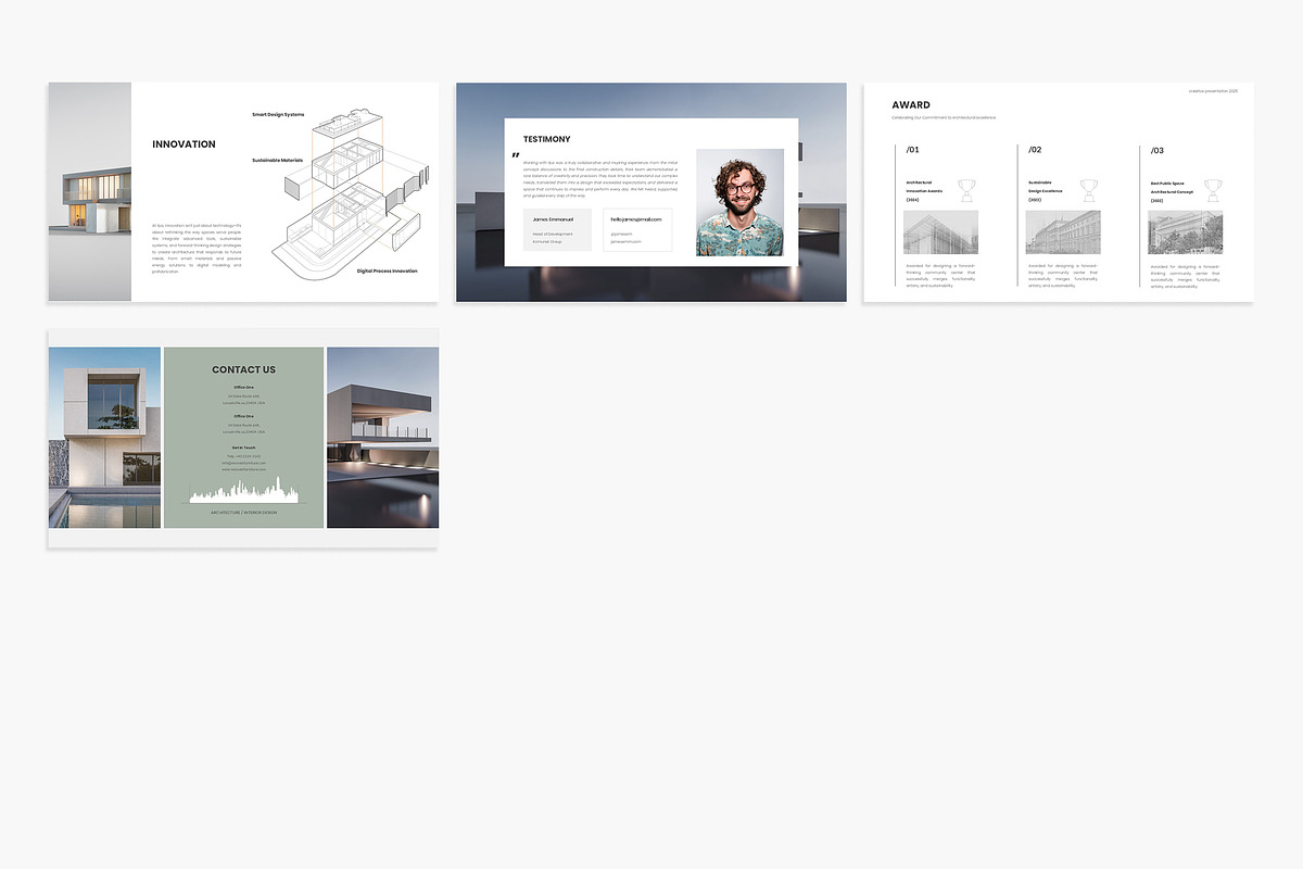 Kasovi Architecture Google Slides, a Presentation Template by kylyman (Photo 7 of 7)