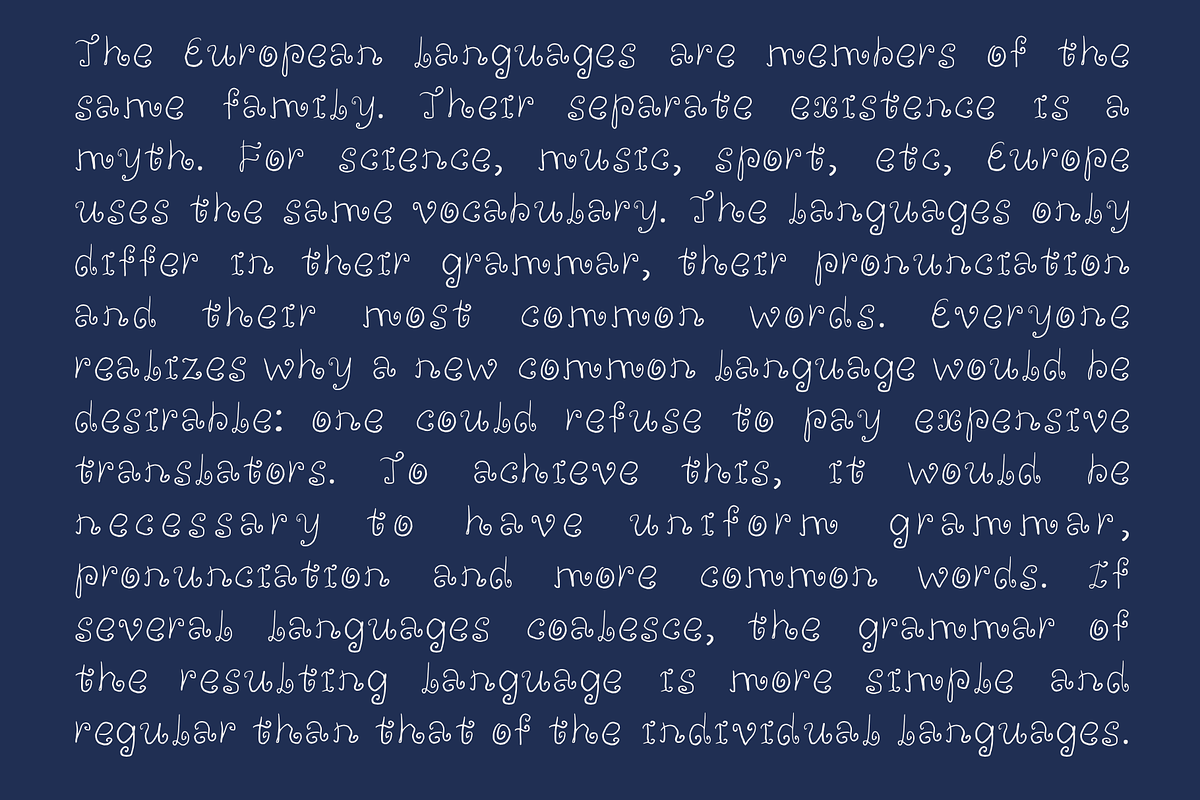 Galine - whimsy magical swirl font, a Handwritten Font by Ashiya Pixel (Photo 2 of 7)