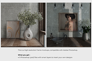 Minimalist Interior | Frame Mockups, a Print Template by Creative Studio HZ (Thumbnail 2 of 4)