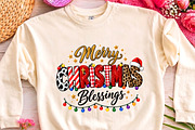 Merry Christmas Blessings PNG, a Seasonal Illustration by CrexoraLab (Thumbnail 3 of 4)