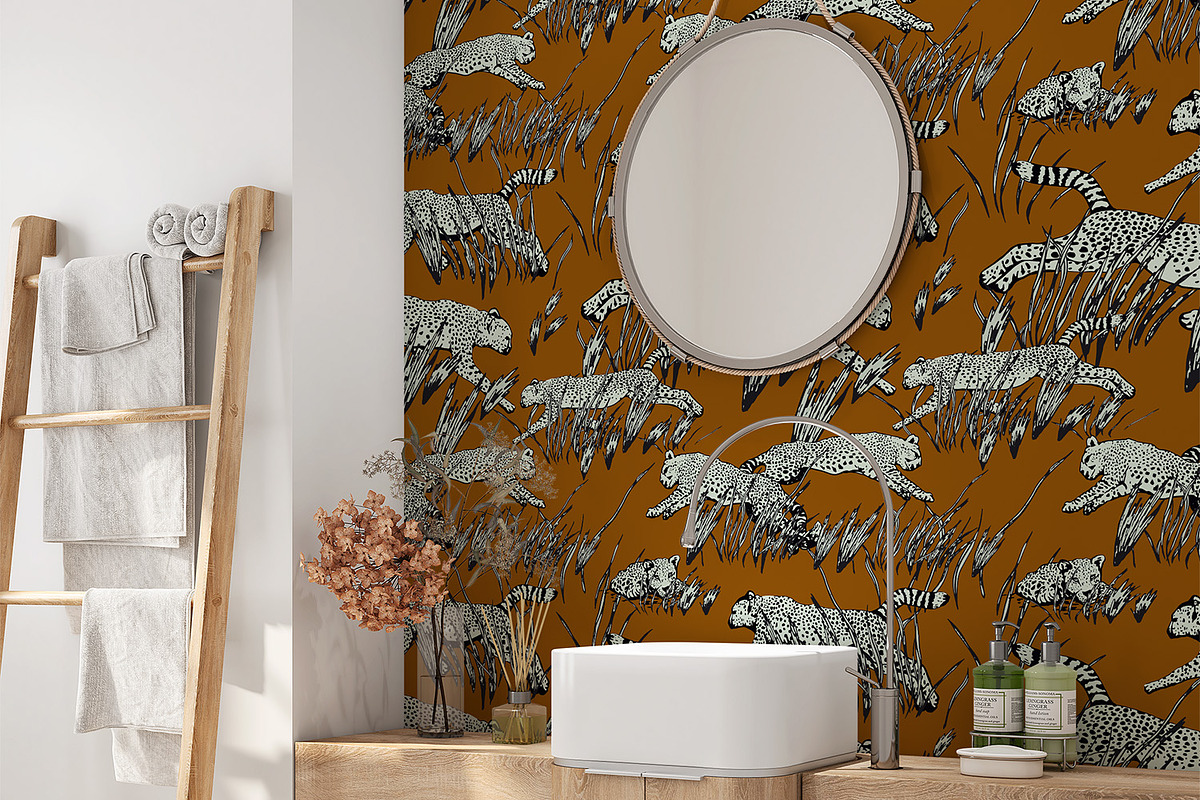 Hunting Cheetahs, a Wallpaper Graphic by MalyskaStudio (Photo 3 of 5)