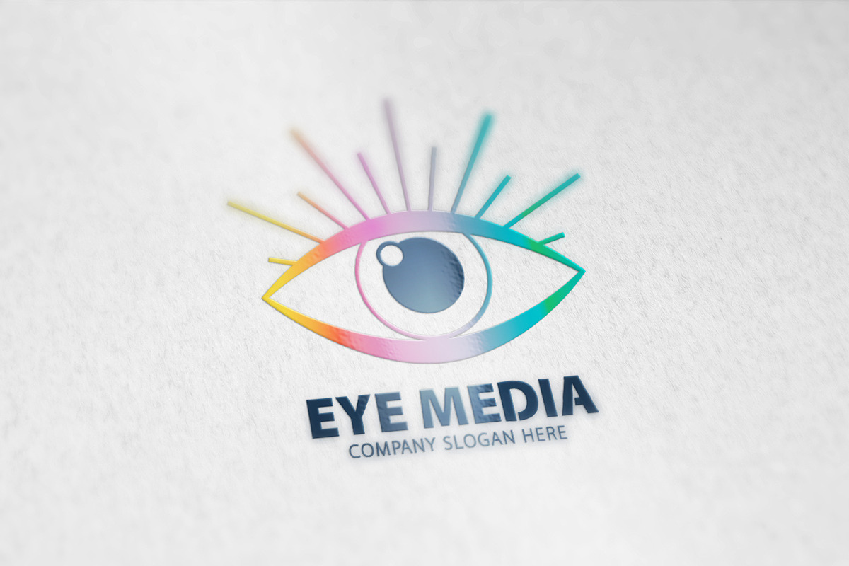 Eye Media - Colorful Eye Logo, a Branding & Logo Template by Creative Dezing (Photo 6 of 7)