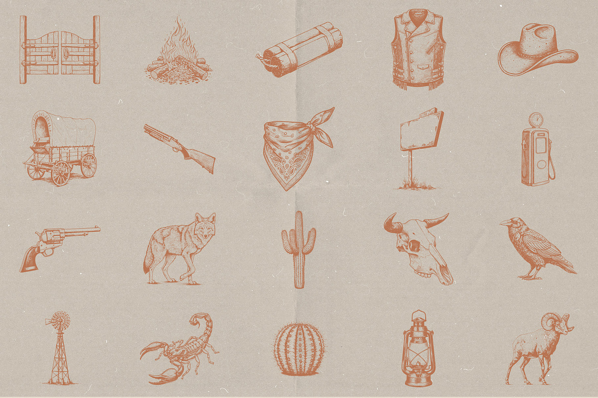 Desert Dreams - Illustration Pack, an Illustration by elliazidi.designs (Photo 2 of 4)