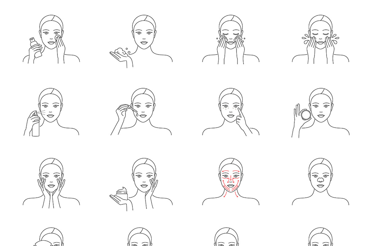 200+ Beauty icons, an Outline Icon by mayrum (Photo 8 of 14)