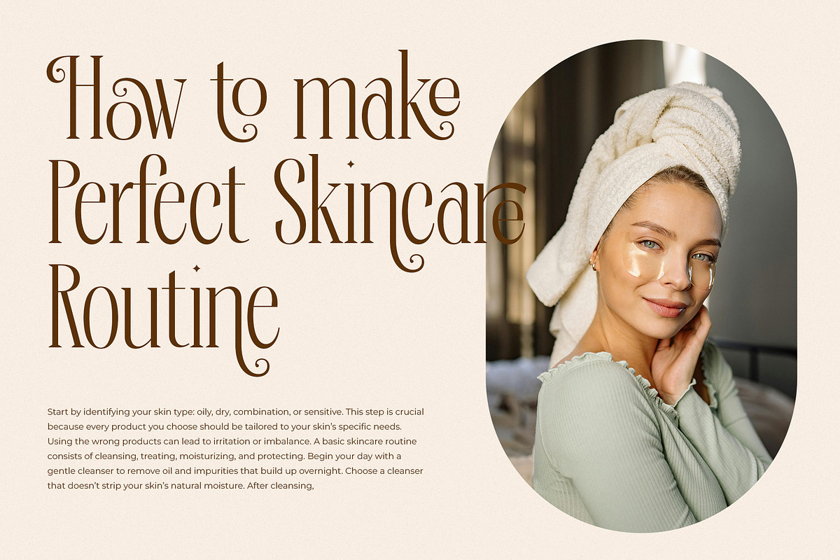 Deronia Beauty Branding Serif Font, a Serif Font by RantautypeStudio (Photo 13 of 17)
