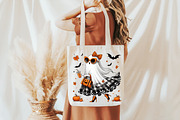 Cute Halloween Ghost Png, an Illustration by Libby Wishes (Thumbnail 6 of 6)