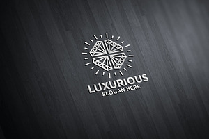 Diamond Luxurious Royal Logo 74