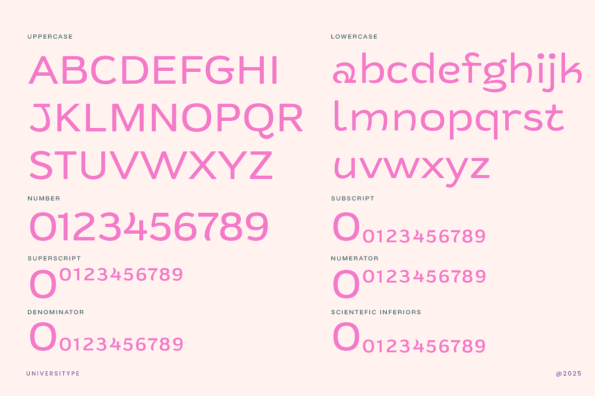UT Forgiva - A Unique Display Sans, a Sans Serif Font by Universitype (Photo 4 of 11)