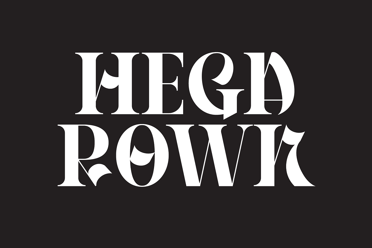 Hegarown Display Serif Font, a Serif Font by Randi Irvan | Rvandtype (Photo 2 of 16)