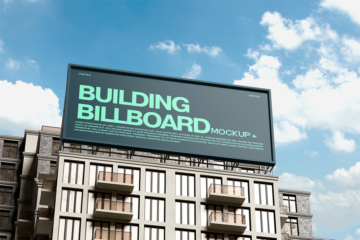 Building Billboard Mockup, an Advertising Mockup by HanaSaka_Studio (Photo 5 of 5)