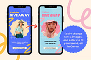 30 Bold Social Media Story Templates, a Templates & Theme by TemplateCastleStore (Thumbnail 7 of 10)