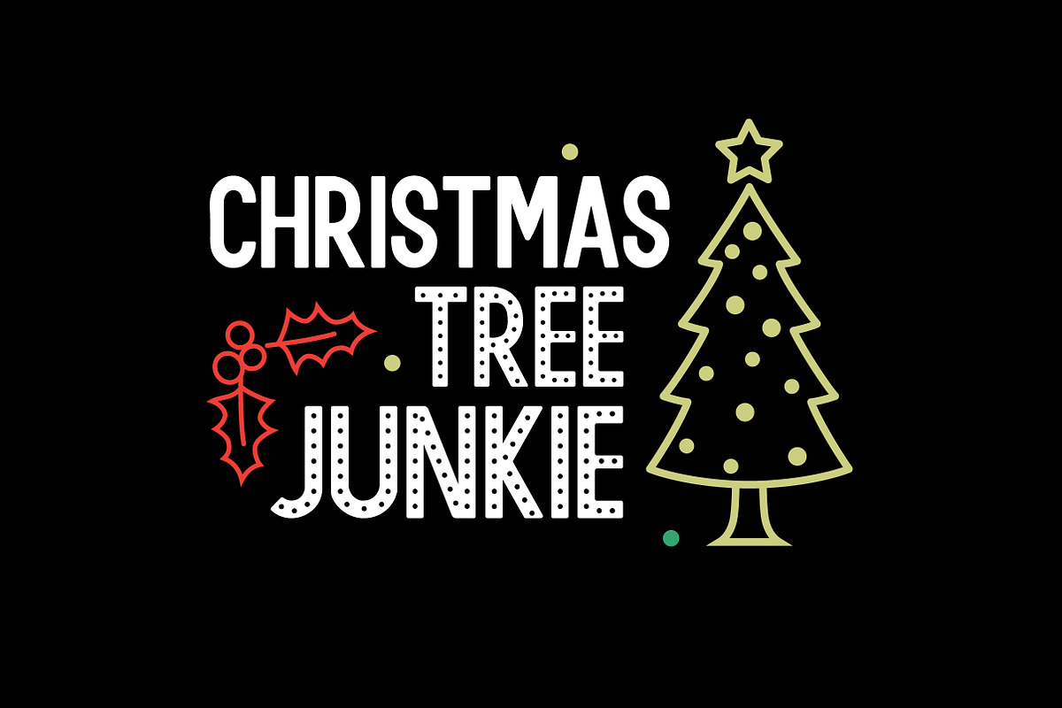 Holly Jolly Font, a Sans Serif Font by Mini_World (Photo 2 of 6)