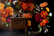 Sunset Floral Art Collection, an Object Graphic by Eclectic Anthology (Thumbnail 4 of 20)