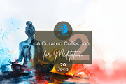 A Curated Collection for Meditation2, a Healthcare Illustration by AIandME (Thumbnail 1 of 4)