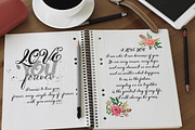 Hefalo Brushscript, a Script Font by joelmaker (Thumbnail 5 of 8)
