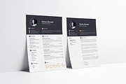 Professional Resume/CV Template, a Resume Template by DreamStudio-eg (Thumbnail 3 of 4)
