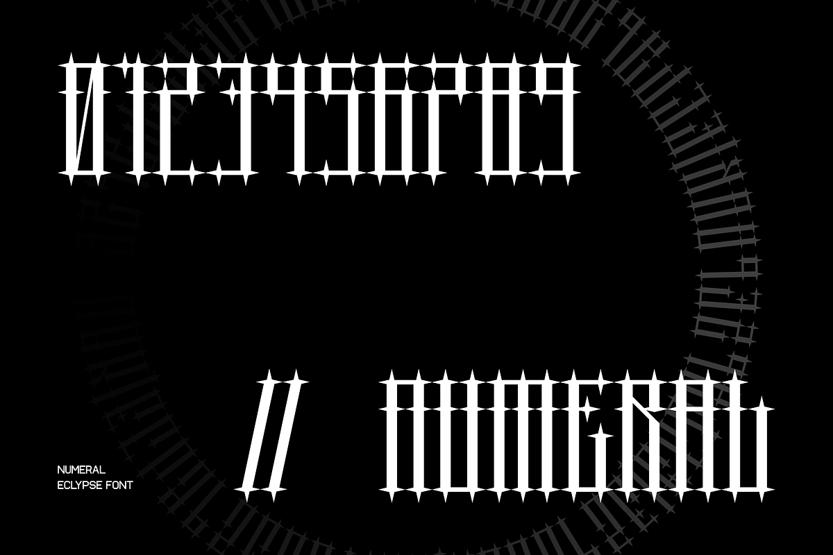 Eclypse Font Family, a Symbol Font by Font For Zula™ (Photo 6 of 11)