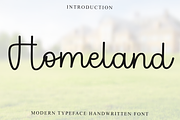 Homeland, a Handwritten Font by FreshTypeINK (Thumbnail 1 of 8)