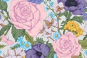 Vintage roses, cards and patterns, a Card Template by Depiano (Thumbnail 3 of 4)