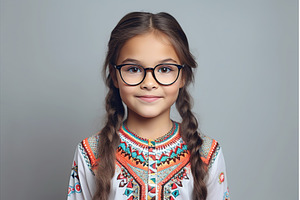 School pupil, Native American girl, a School & Education Photo by Lermont51