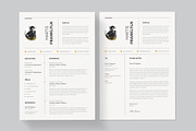 Clean Resume, a Resume Template by Pixelpick (Thumbnail 2 of 4)