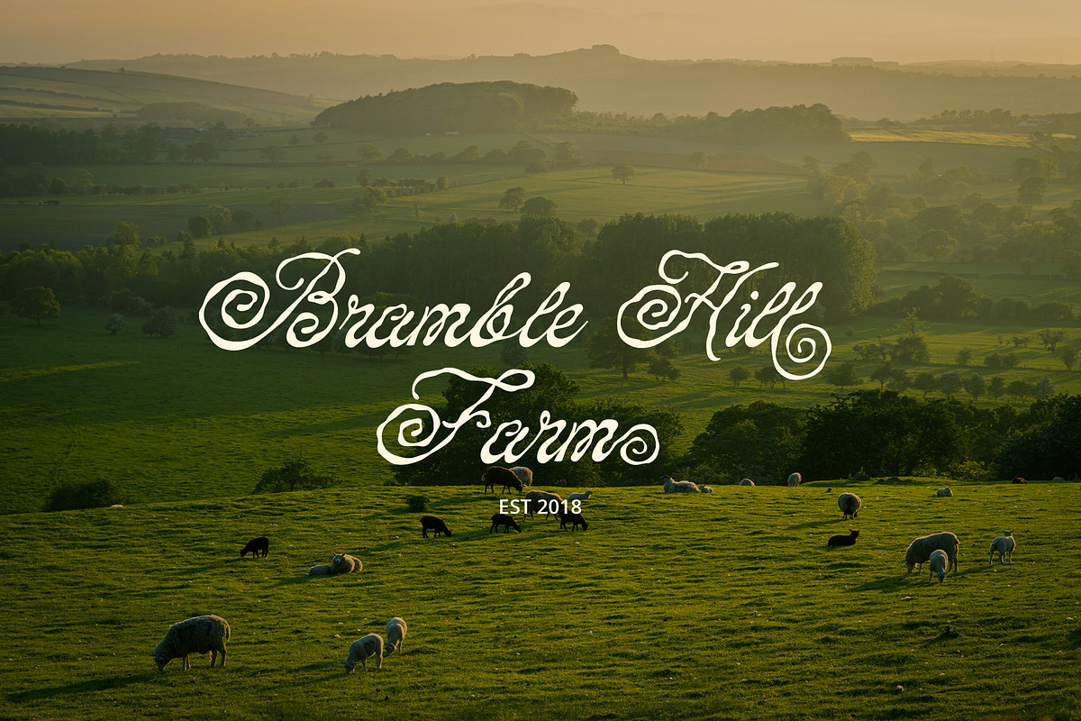 ED Fable Whisper - Whimsical Script, a Handwritten Font by Emyself Design (Photo 2 of 10)