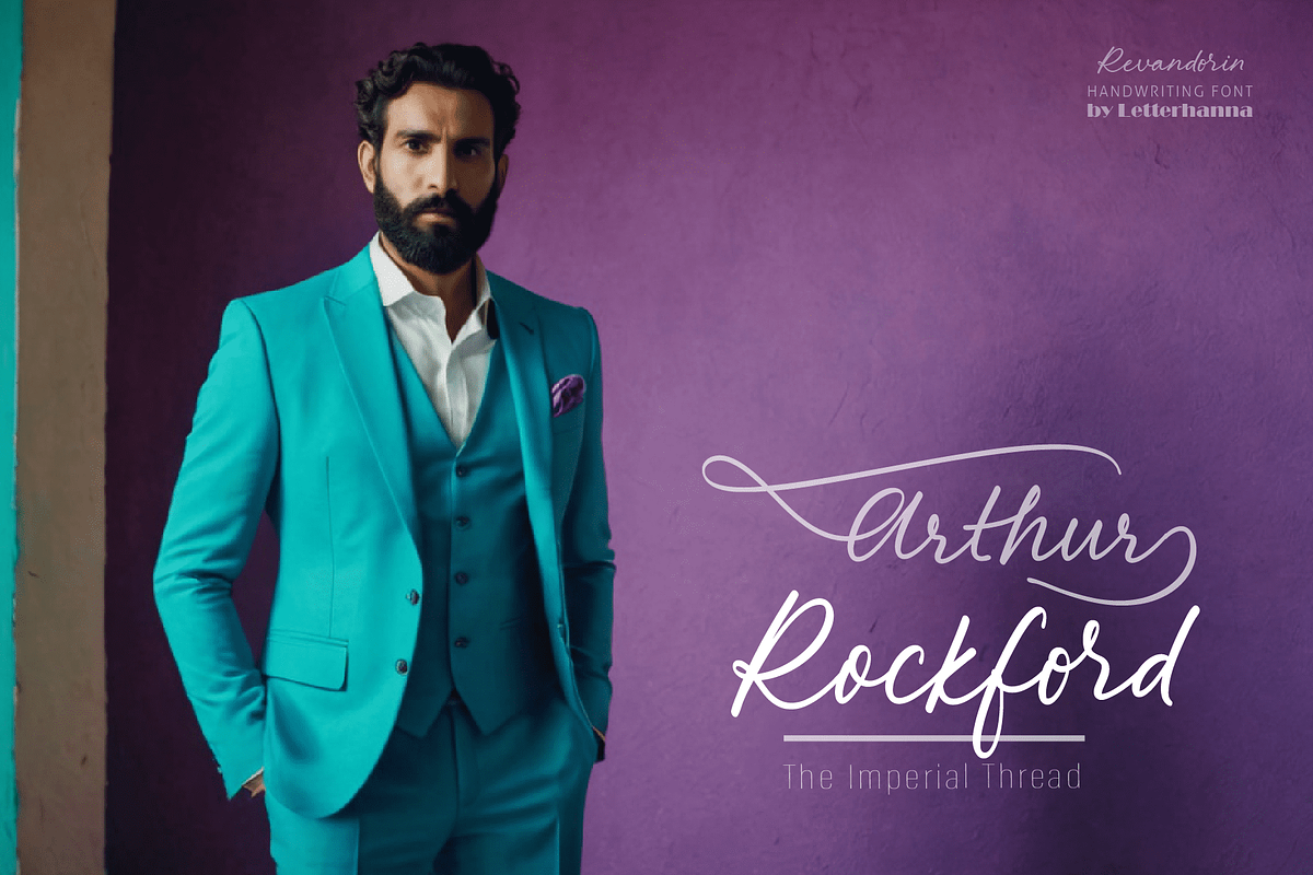 Revandorin Font, a Script Font by Letterhanna Studio (Photo 11 of 13)