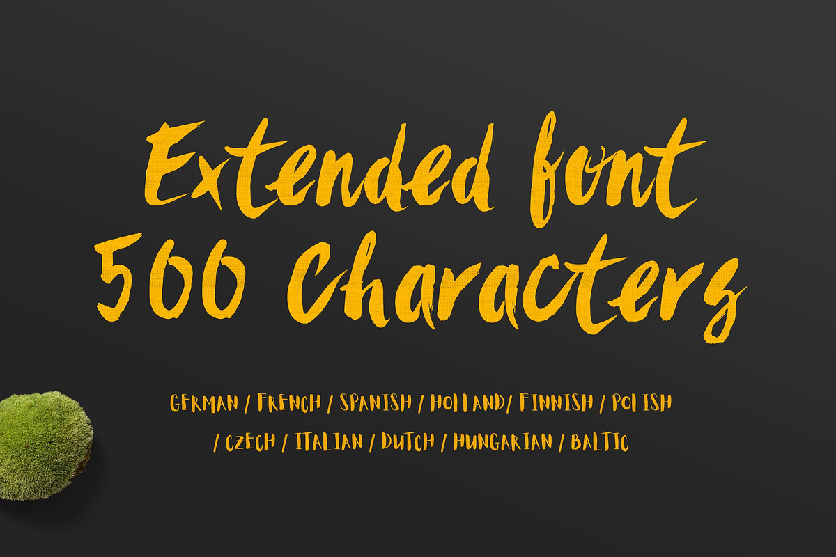 Sanös Extended Script Font preview 2