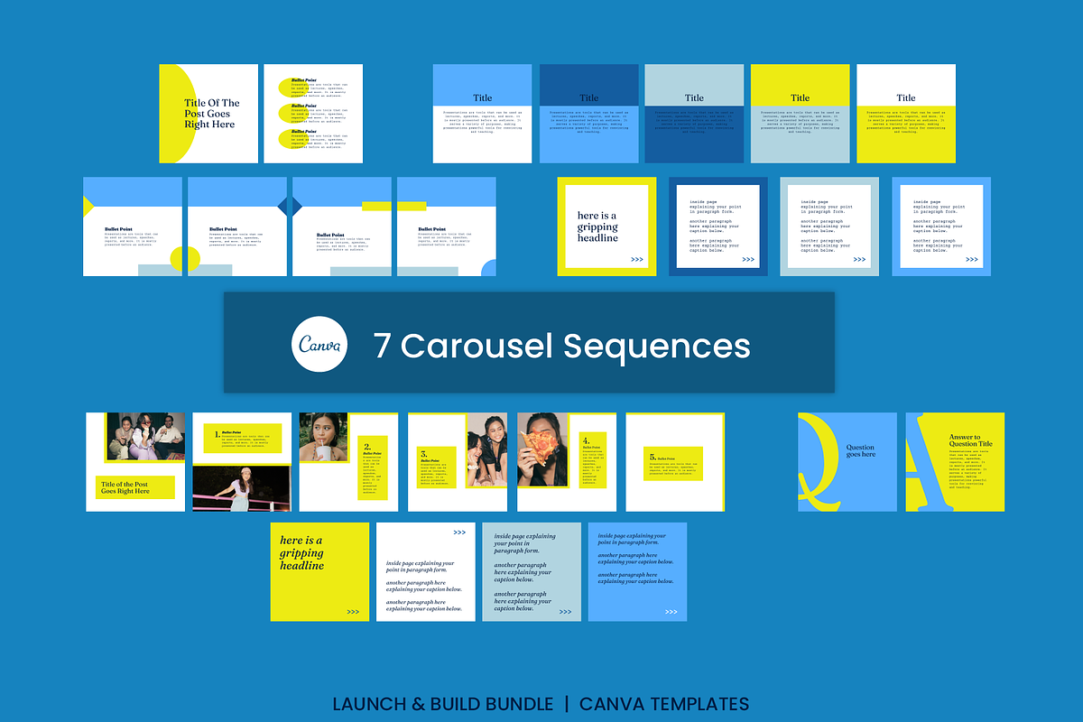 Simple Canva Branding Launch Bundle, a Social Media Template by WorkShy Studio (Photo 13 of 21)