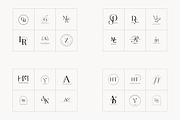 Monogram Logo Kit Bundle, a Branding & Logo Template by Studio Kumo (Thumbnail 8 of 14)