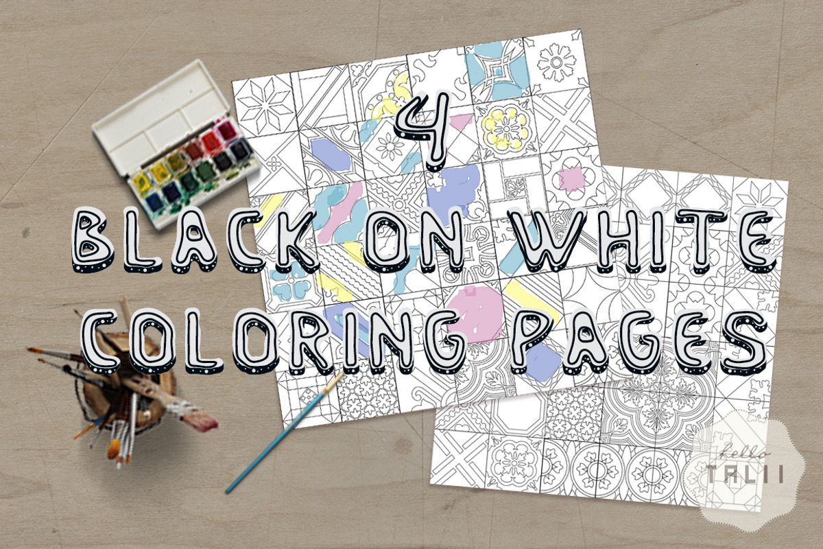 MIXED MOSAICS BACKGROUNDS, a Pattern Graphic by Hello Talii (Photo 7 of 8)