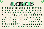 Capires Rounded 3D, a Sans Serif Font by Craft Supply Co. (Thumbnail 8 of 8)