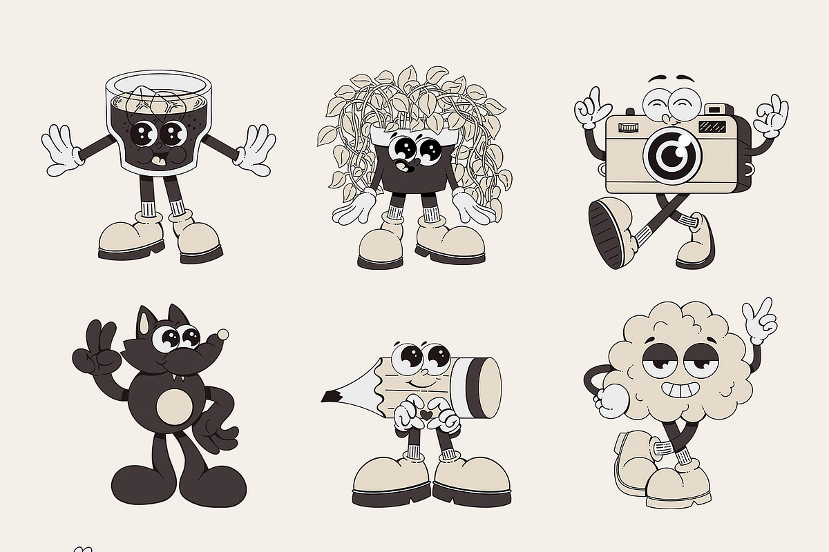Good Mood - Character Collection, an Illustration by Alina Sh (Photo 4 of 7)