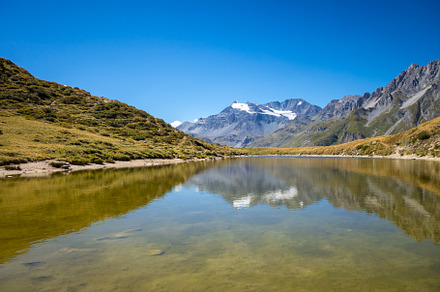Lake of the nail, Lac du clou, in Pralognan, french alps, a Nature Photo by GoodGoods