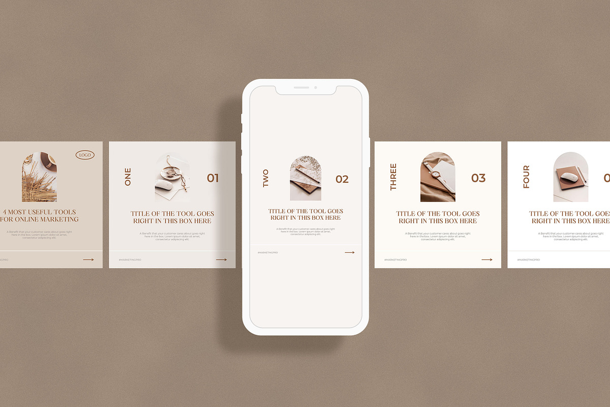 CANVA Instagram Corousel Templates, a Social Media Template by AndrewPixel (Photo 4 of 11)