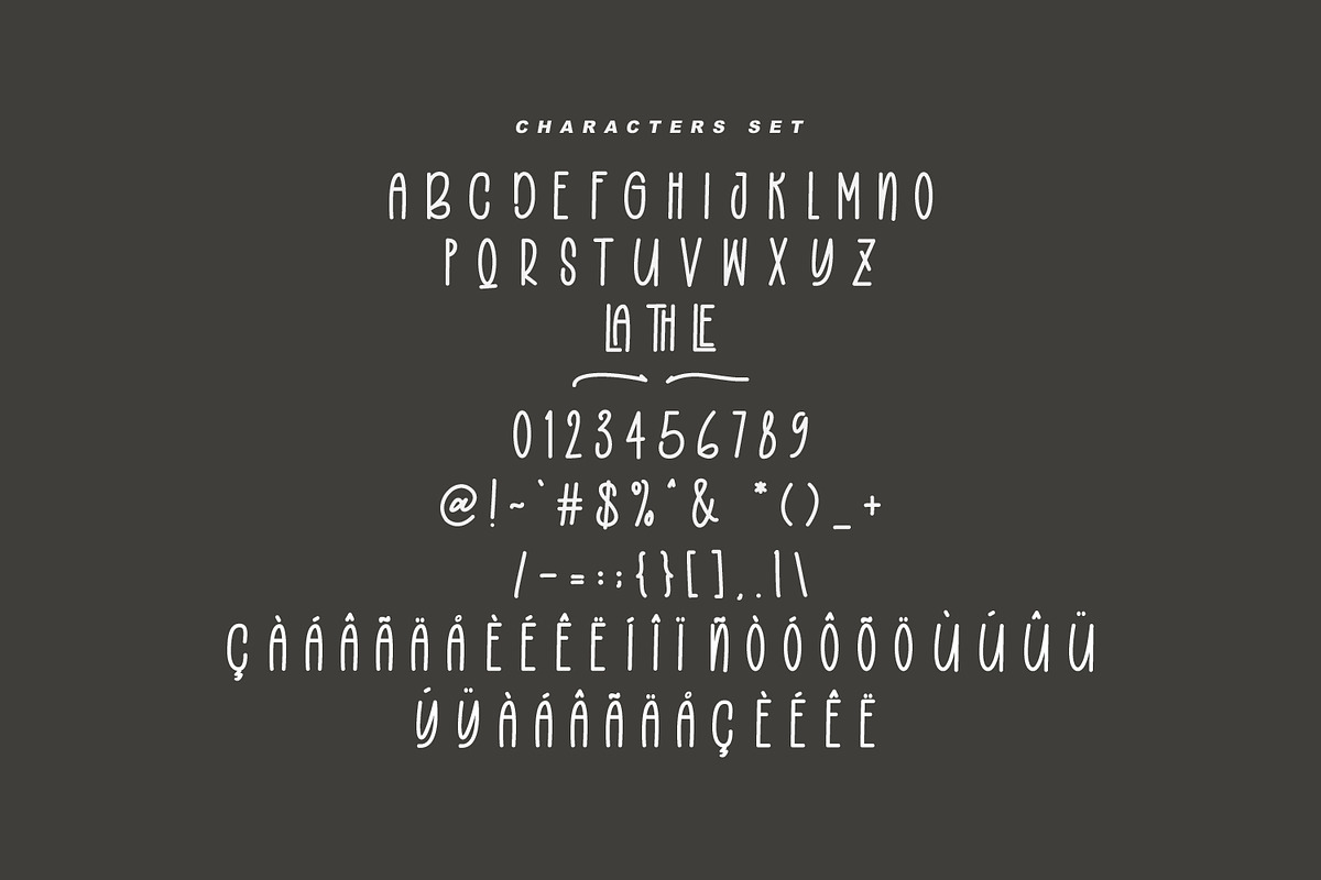 Lathle Kevid Handmade Handwritten, a Handwritten Font by Maulana Creative (Photo 6 of 6)