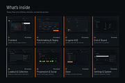 Military FPS Game 100 Screens, an UI Kit Template by pawellpi (Thumbnail 3 of 116)