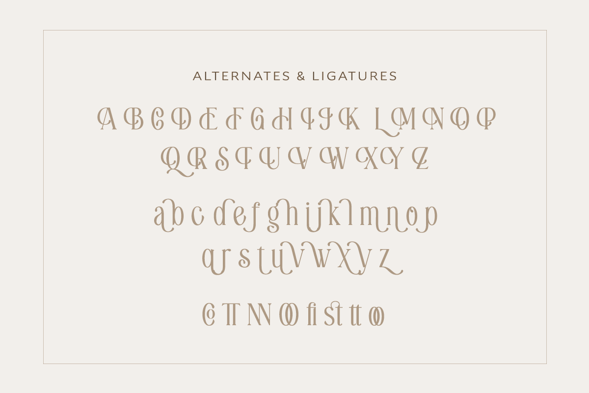 Rushtic Caramel, a Font by DzikrulAulia (Photo 5 of 9)