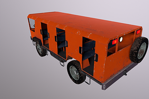 Service Car MOLE 3D Model