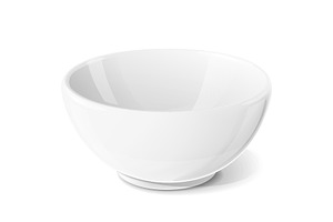 Ceramic bowl for food.