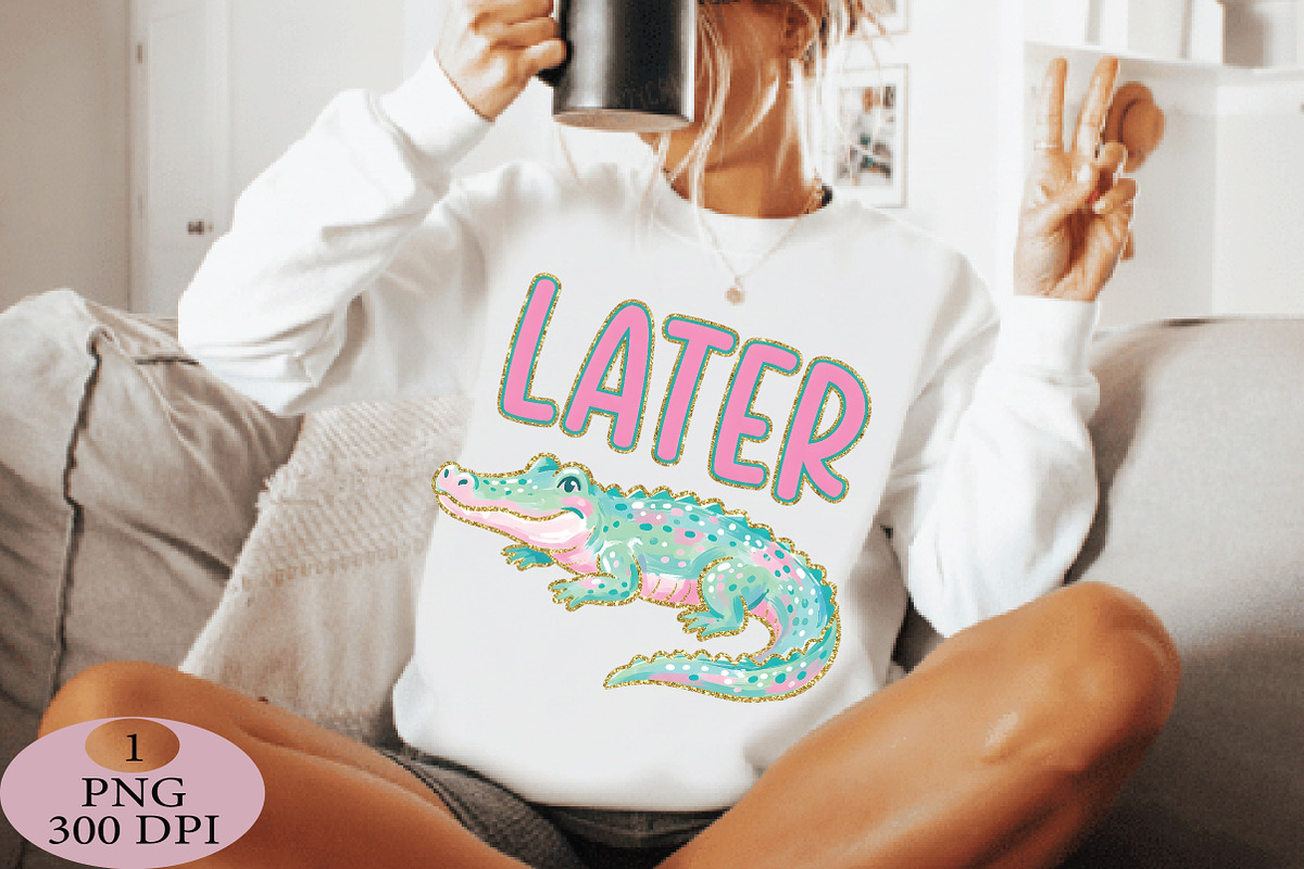 Later Gator PNG, a Seasonal Illustration by Daily.Designs (Photo 2 of 5)
