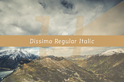 Dissimo Font Family (8 fonts), a Font by Verg Shop (Thumbnail 14 of 24)