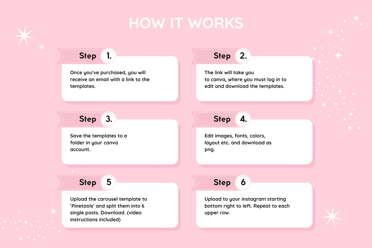 Pastel Instagram Carousel Templates, a Social Media Template by SunshineStudioBoutique (Photo 10 of 10)