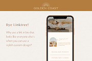 Showit Instagram Link in Bio Boho, a Websites & App Template by Wonderlik Webdesign (Thumbnail 2 of 4)