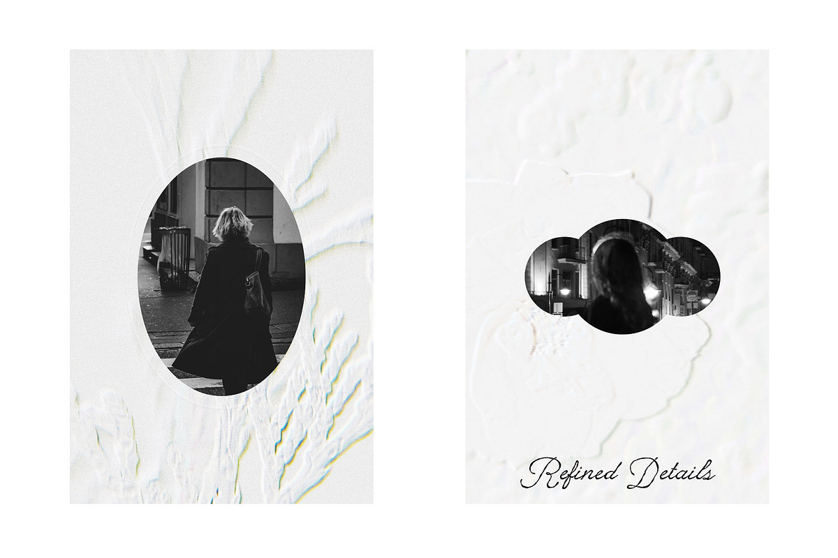 Embossed & Blurred Textures & Frames, a Background Graphic by PaperJamLab (Photo 7 of 10)