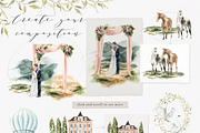 Fondness – watercolor set, an Illustration by Helen Halik art (Thumbnail 6 of 8)